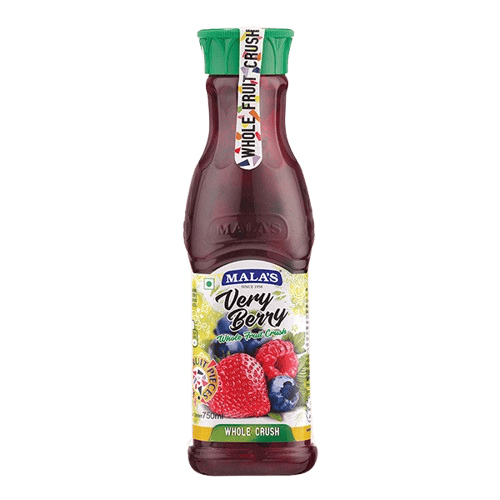 Malas Verry Berry Whole Crush 750ml PET Bottle