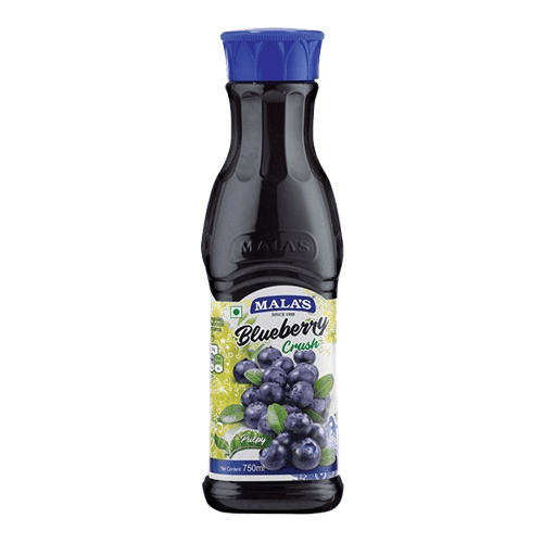 Malas Blueberry Crush 750ml PET Bottle