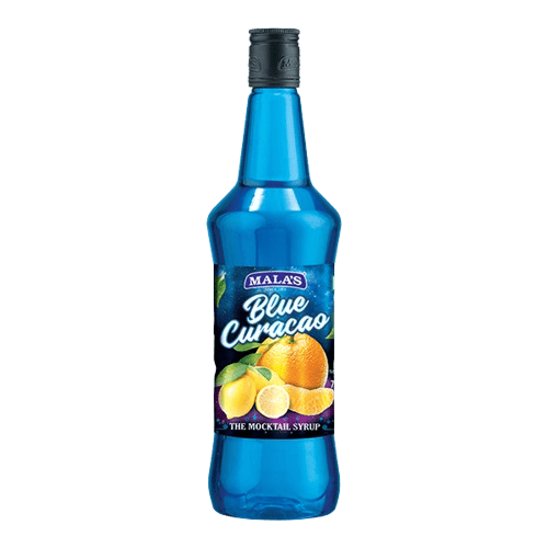 Malas Blue Curacao Cordial 750ml PET Bottle