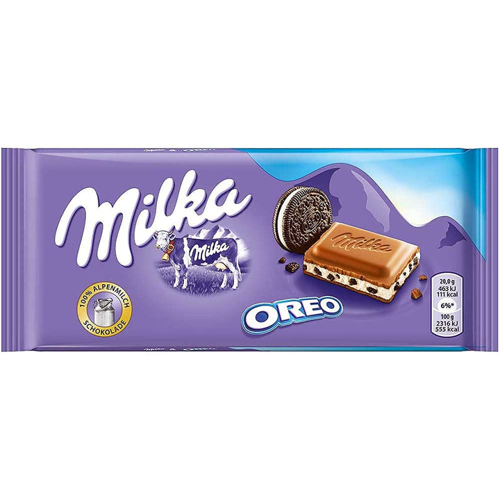 Buy milka oreo chocolate online in india. Buy all types of imported chocolates, imported chocolate, imported candy, imported candies, foreign chocolate, foreign chocolates, foreign snacks, foreign biscuites, foreign cookies, international chocolates, international snacks, imported cooikes, imported biscuits, imported cold drinks, imported drinks, dry fruits, dates, honey, spread, imported chips, imported wafers, imported marshmallow, imported jelly near you on https://www.chocoliz.com/ 