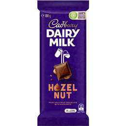 Cadbury Dairy Milk Hazelnut milk chocolate 180g (Imported)