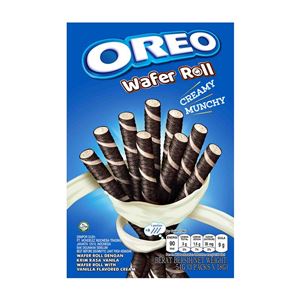 Buy oreo wafer roll vanilla online in india. Buy all types of imported chocolates, imported chocolate, imported candy, imported candies, foreign chocolate, foreign chocolates, foreign snacks, foreign biscuites, foreign cookies, international chocolates, international snacks, imported cooikes, imported biscuits, imported cold drinks, imported drinks, dry fruits, dates, honey, spread, imported chips, imported wafers, imported marshmallow, imported jelly near you on https://www.chocoliz.com/ 
