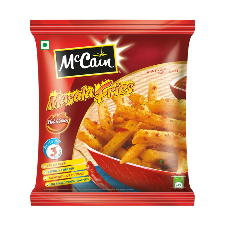 McCain Masala Fries 375g | frozen veg