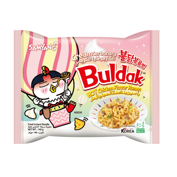 Samyang Cream Carbonara Hot Chicken Ramen 140g