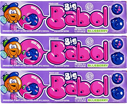 Buy Big Babol blueberry gum online in india. Buy all types of imported chocolates, imported chocolate, imported candy, imported candies, foreign chocolate, foreign chocolates, foreign snacks, foreign biscuites, foreign cookies, international chocolates, international snacks, imported cooikes, imported biscuits, imported cold drinks, imported drinks, dry fruits, dates, honey, spread, imported chips, imported wafers, imported marshmallow, imported jelly near you. 