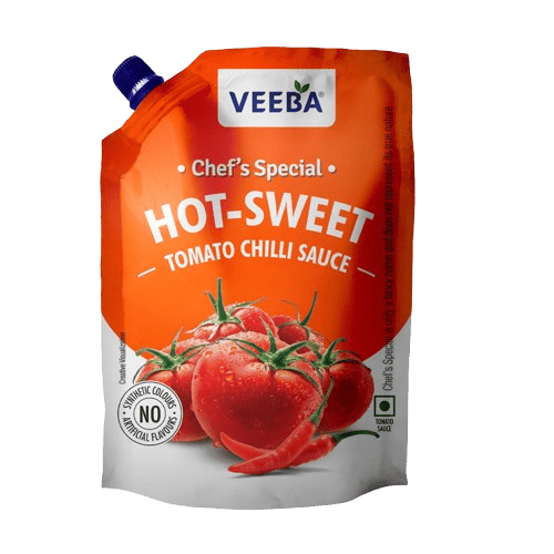 VEEBA CHEF'S SPECIAL HOT-SWEET TOMATO CHILLI SAUCE (450G)