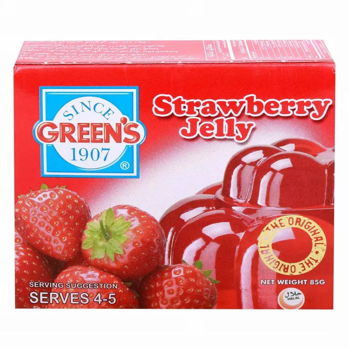 Green's Strawberry jelly 80g (Imported)