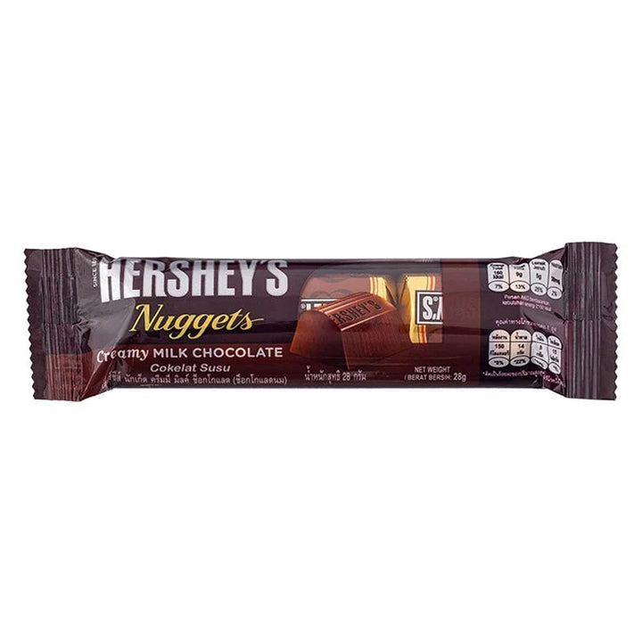 Buy hersheys nuggets creamy milk chocolate online in india. Buy all types of imported chocolates, imported chocolate, imported candy, imported candies, foreign chocolate, foreign chocolates, foreign snacks, foreign biscuites, foreign cookies, international chocolates, international snacks, imported cooikes, imported biscuits, imported cold drinks, imported drinks, dry fruits, dates, honey, spread, imported chips, imported wafers, imported marshmallow, imported jelly near you on https://www.chocoliz.com/ 