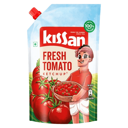 Kissan Fresh Tomato Ketchup, 850 g Pouch