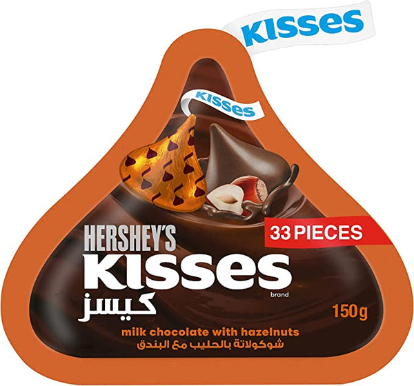 Buy Hershey Kisses Milk Chocolate With Hazelnut 150gm (Imported) online in India |  Chocoliz | Imported chocolates, Biscuits and snacks | Foreign chocolates, cookies and snacks | www.chocoliz.com