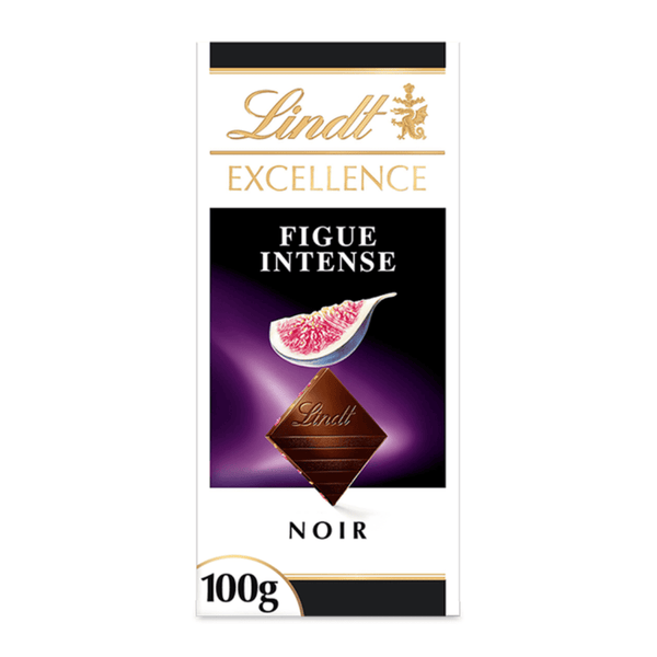 Lindt excellence fig intense dark chocolate 100g