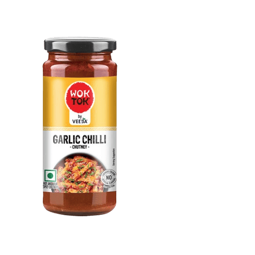 WOK TOK BY VEEBA GARLIC CHILLI CHUTNEY (250G)